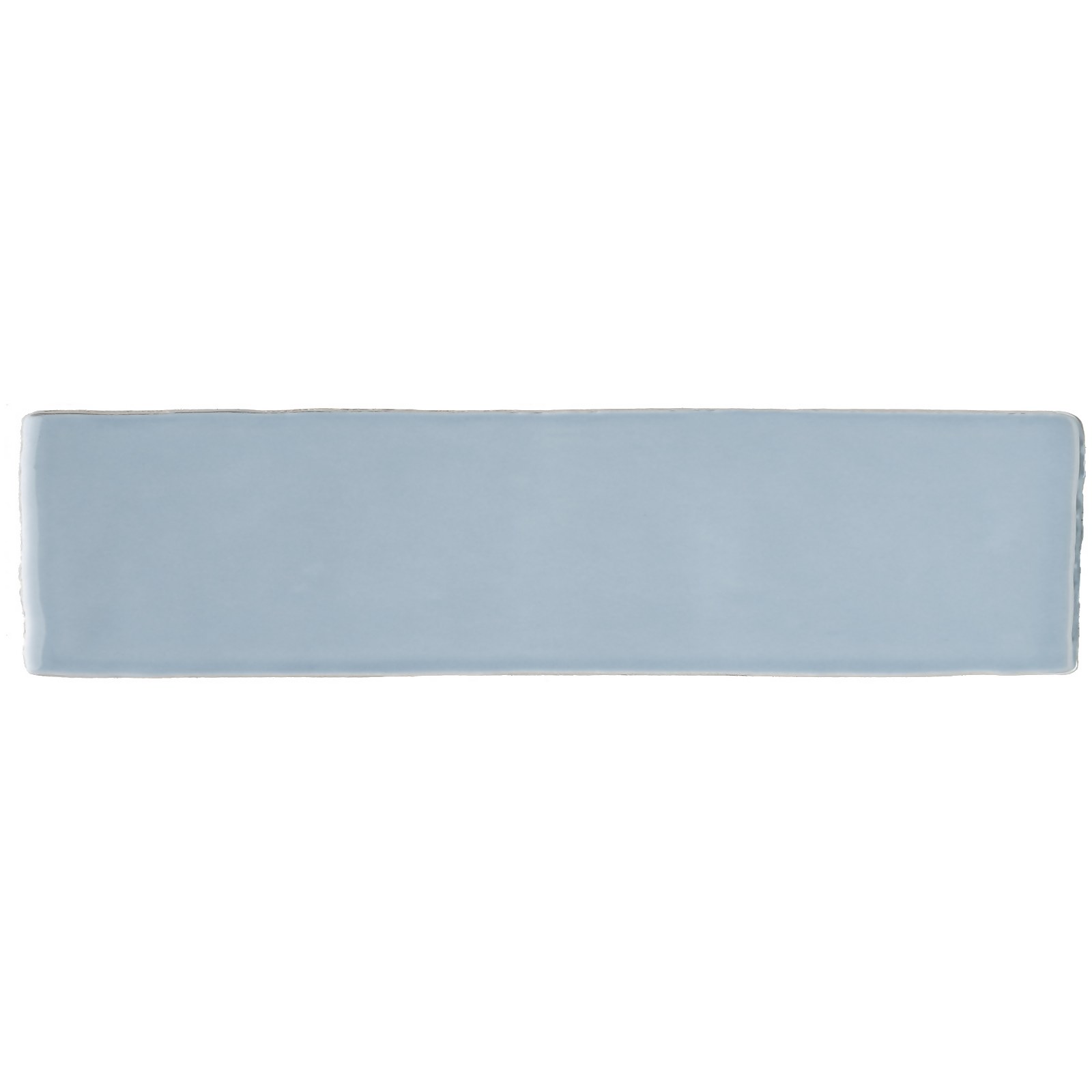 Country Living Artisan Blue Skies Ceramic Wall Tile - 300x75mm (Sample Only) | Compare The Build