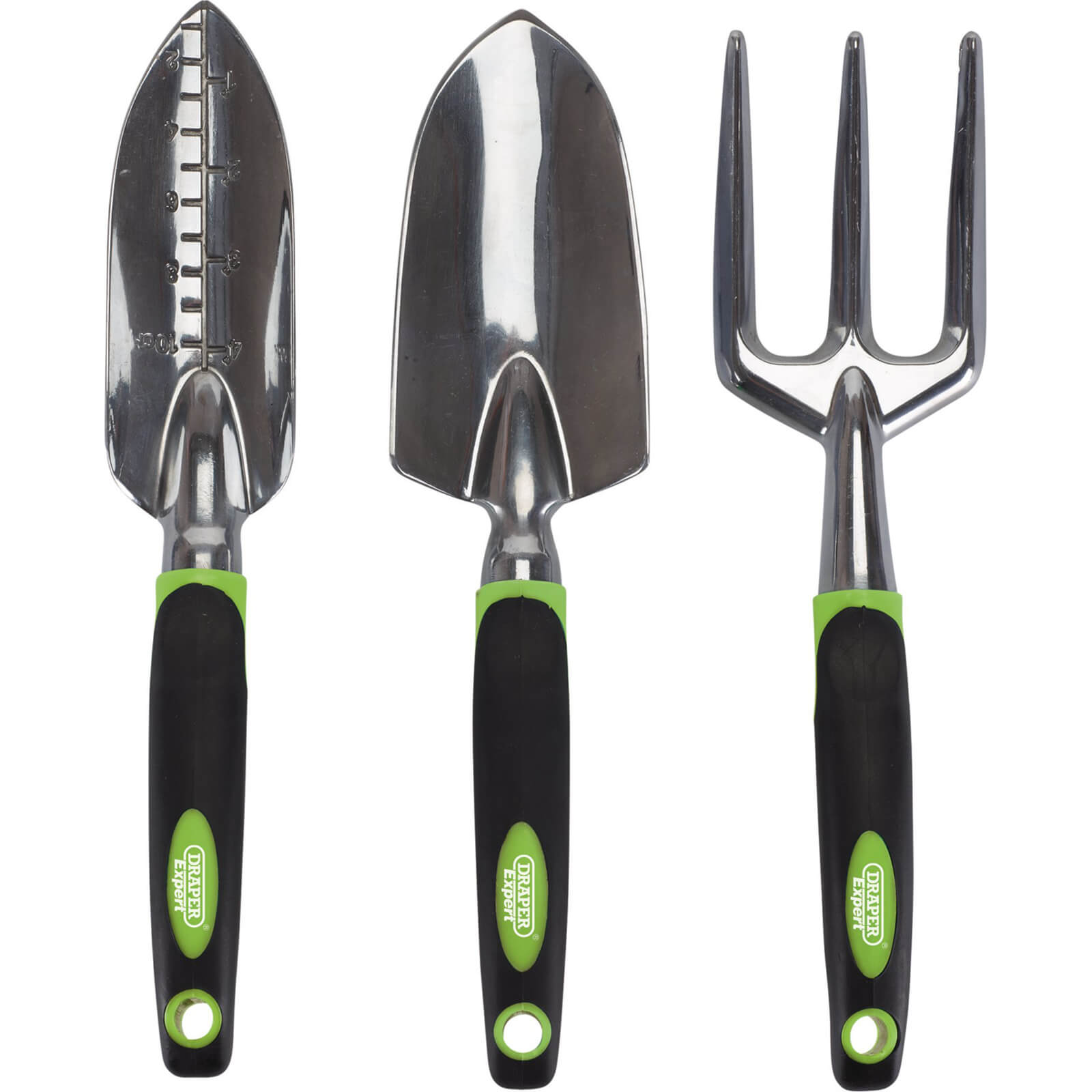 Draper Expert 3 Piece Aluminium Garden Hand Fork and Trowel Set Price Comparisons | Compare The Build