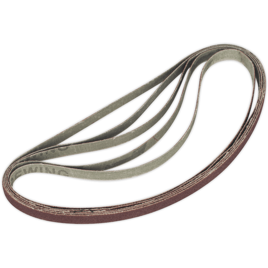 Sealey 6mm x 456mm Sanding Belt 6mm x 456mm 100g Pack of 5 Price Comparisons | Compare The Build