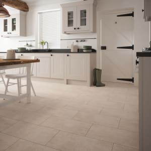 Wickes City Stone Beige Ceramic  Wall and Floor Tile 600 x 300mm Price Comparisons | Compare The Build