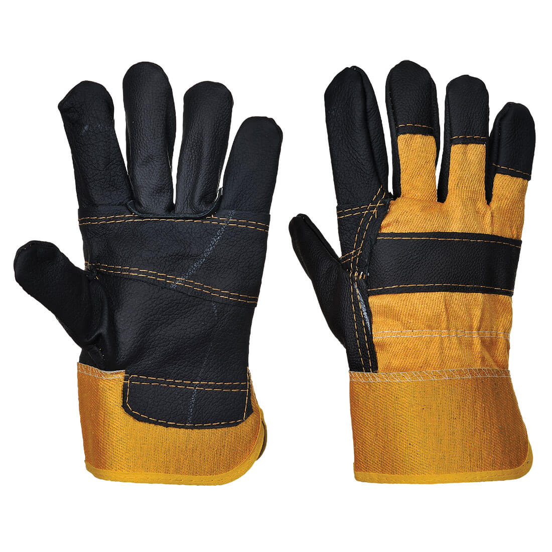 Portwest Heavy Duty Furniture Hide Rigger Gloves Yellow XL Price Comparisons | Compare The Build