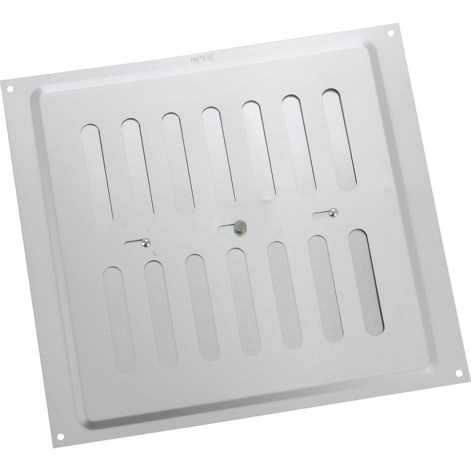 Adjustable Vent - 229 x 229mm - Silver Aluminium Price Comparisons | Compare The Build