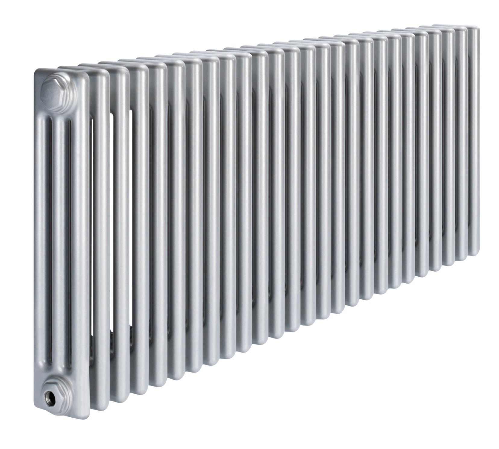 Acova Silver 3 Column Radiator, (W)1226mm X (H)600mm | Compare The Build