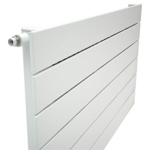 Henrad Verona Single Panel Designer Radiator - White 592 x 1600 mm Price Comparisons | Compare The Build
