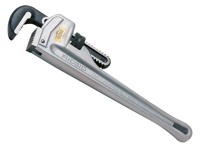 RIDGID RID31090 Aluminium Straight Pipe Wrench 250mm (10in) Price Comparisons | Compare The Build