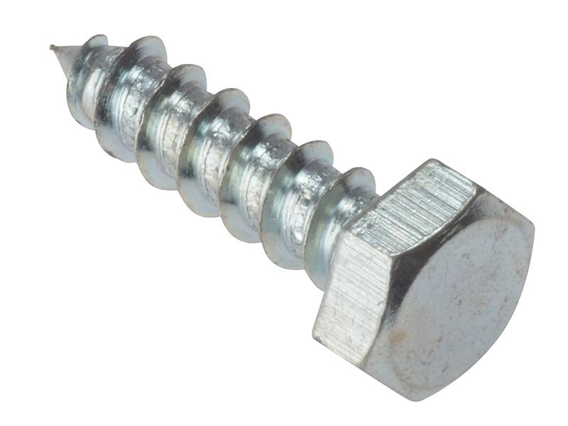 ForgeFix FORCS650G Coach Screw Hexagon Head Single Thread ZP M6 x 50mm Bag 10 Price Comparisons | Compare The Build