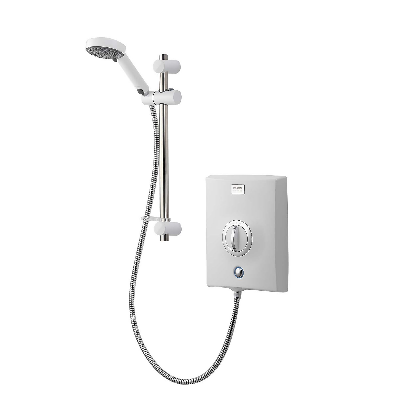 Aqualisa Quartz 9.5kw Electric Shower - White/Chrome Price Comparisons | Compare The Build