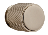 Kensington Knurled Cabinet Wardrobe Drawer Knob Brushed Nickel - 20mm Price Comparisons | Compare The Build