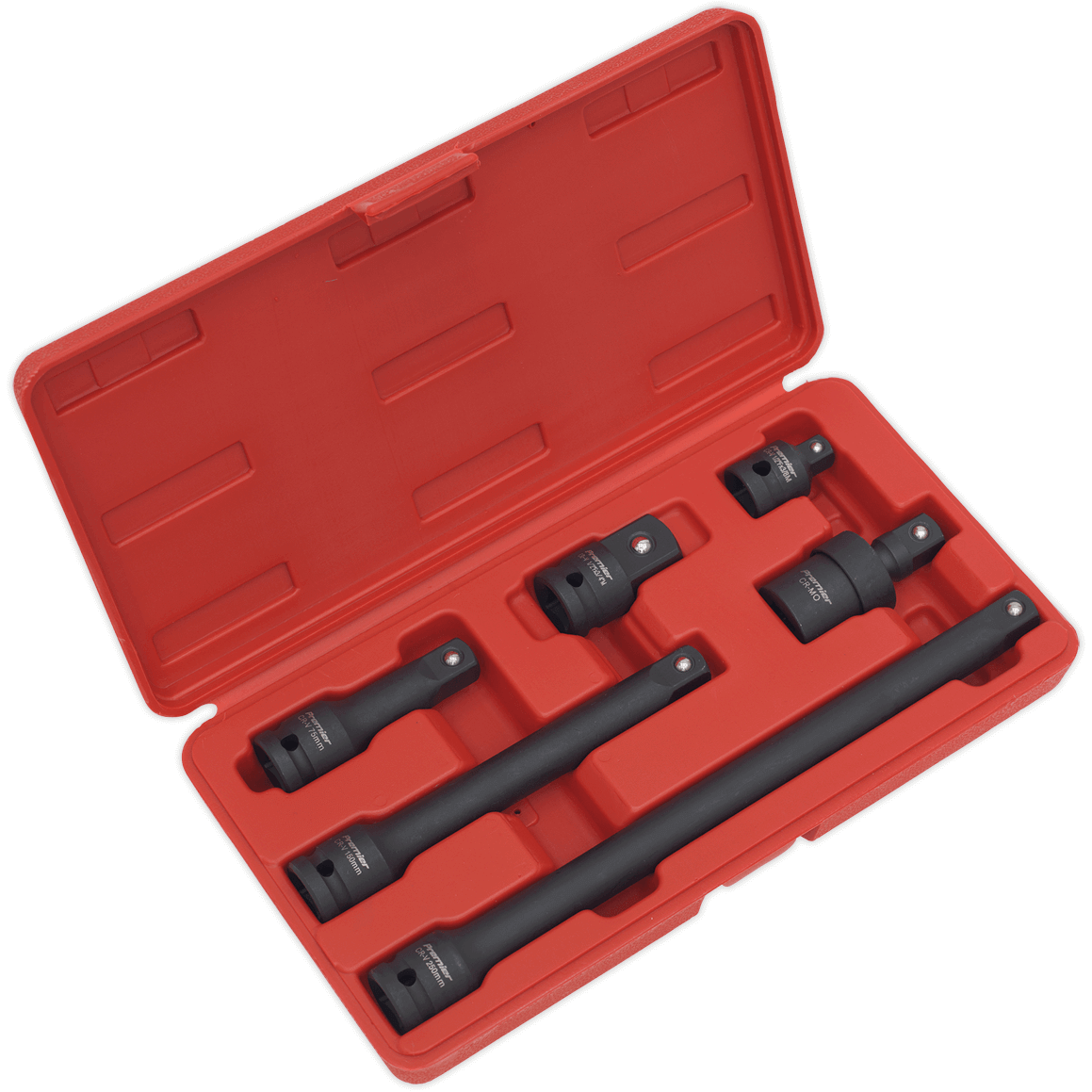 Sealey AK5514 6 Piece 1/2" Drive Impact Socket Adaptor and Extension Bar Set 1/2" Price Comparisons | Compare The Build