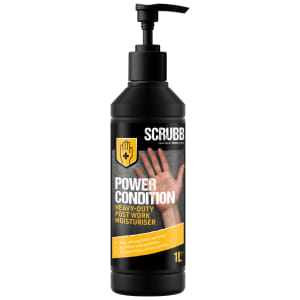 SCRUBB Power Condition Heavy Duty Post Work Moisturiser - 1L | Compare The Build