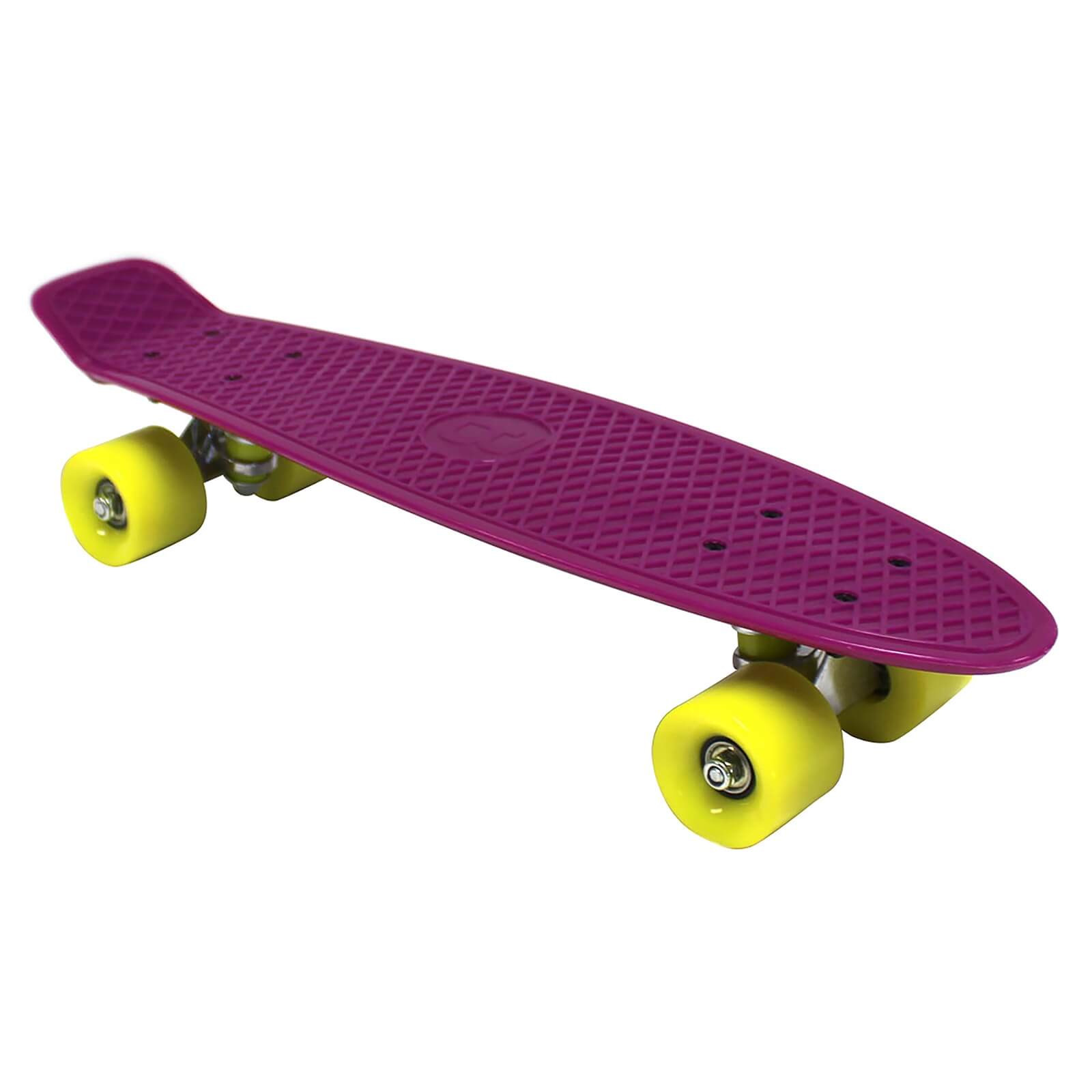 Charles Bentley 22 Retro Mini Plastic Skateboard Purple Price Comparisons | Compare The Build