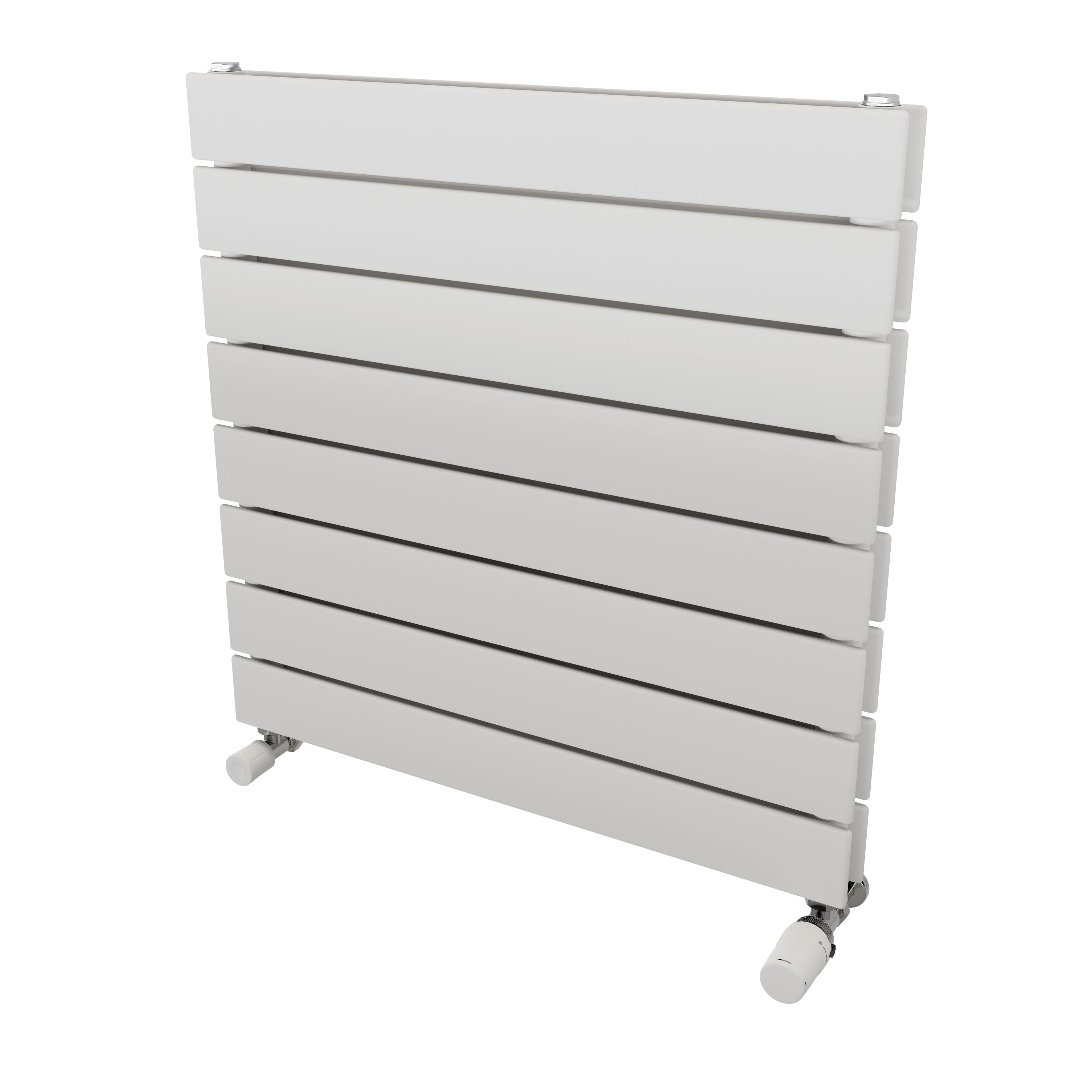 Ximax Vertirad Duplex Satin White Vertical Designer Panel Radiator, (W)600mm X (H)595mm Price Comparisons | Compare The Build