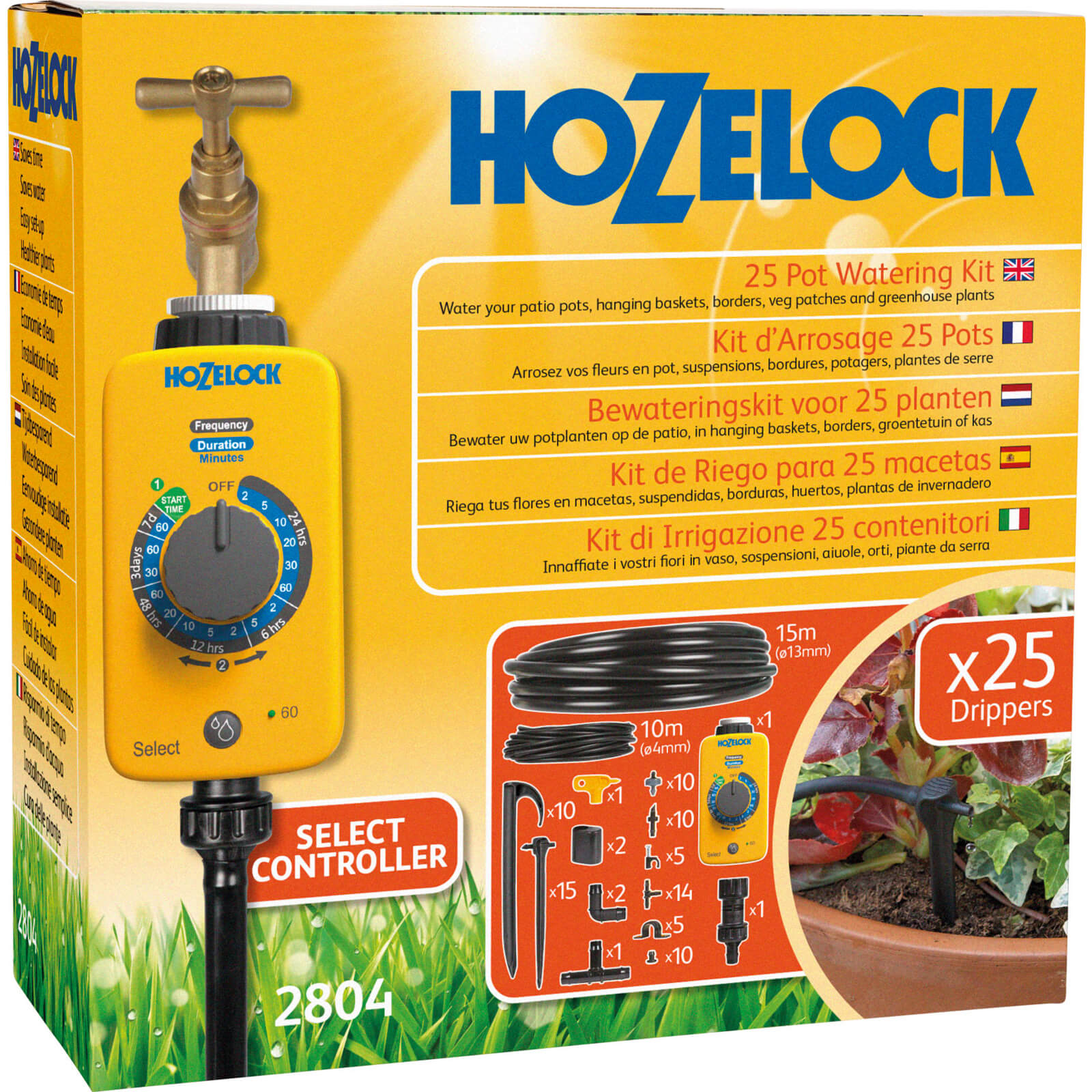 Hozelock MICRO 25 Pot Garden Watering System and Sensor Timer Price Comparisons | Compare The Build