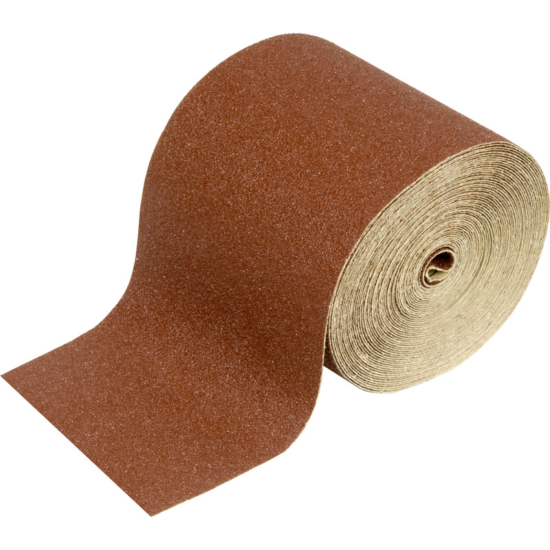 Aluminium Oxide Sanding Roll 115mm 120 Grit 5m in Brown Price Comparisons | Compare The Build