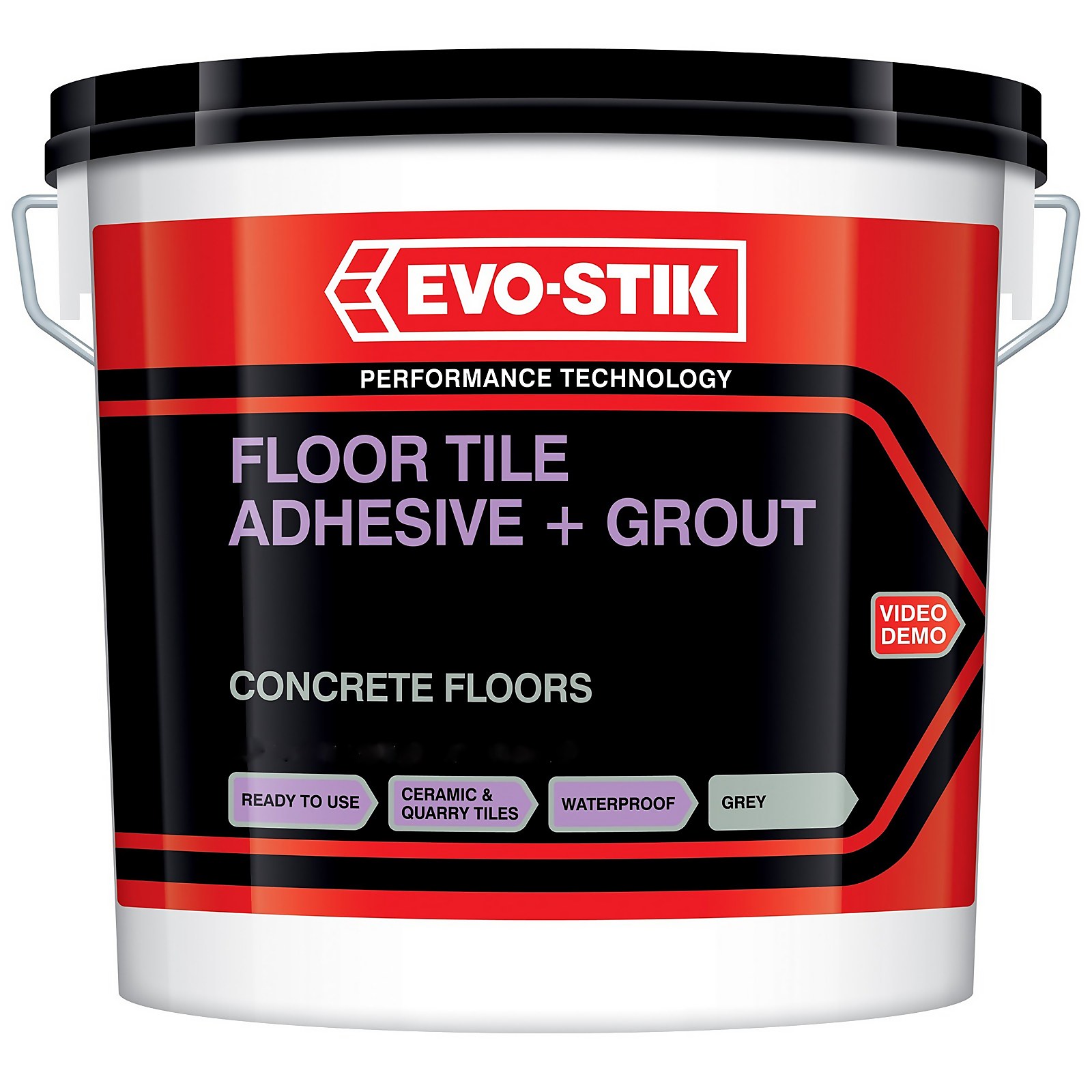 Evo-Stik Floor Tile Adhesive and Grout for Concrete Floors Price Comparisons | Compare The Build