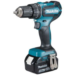 Makita DHP485TJX7 18V LXT Cordless Brushless Combi Drill 1 x 5.0Ah | Compare The Build