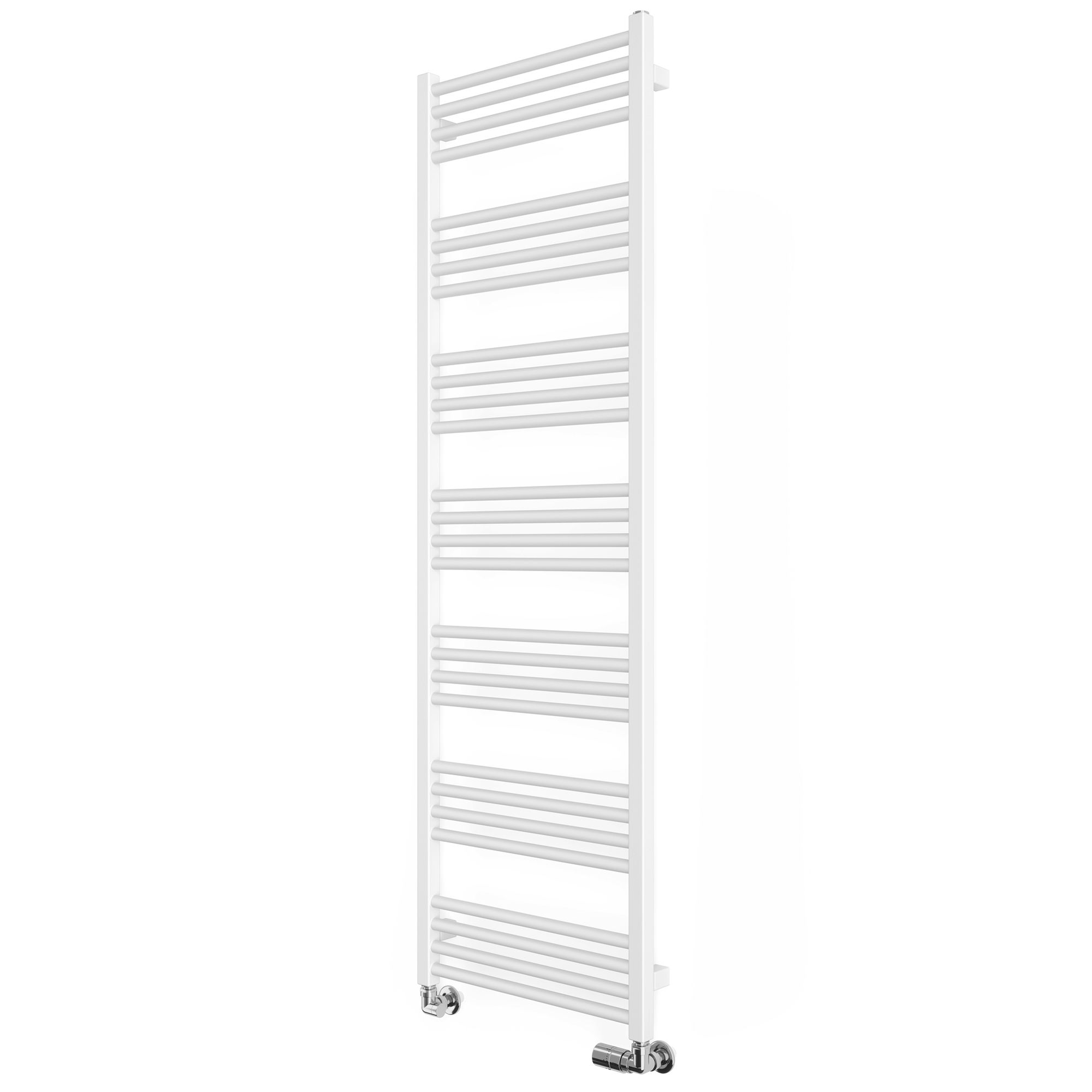 Terma Fiona T-Rail White Flat Towel Warmer (W)500mm X (H)1620mm Price Comparisons | Compare The Build