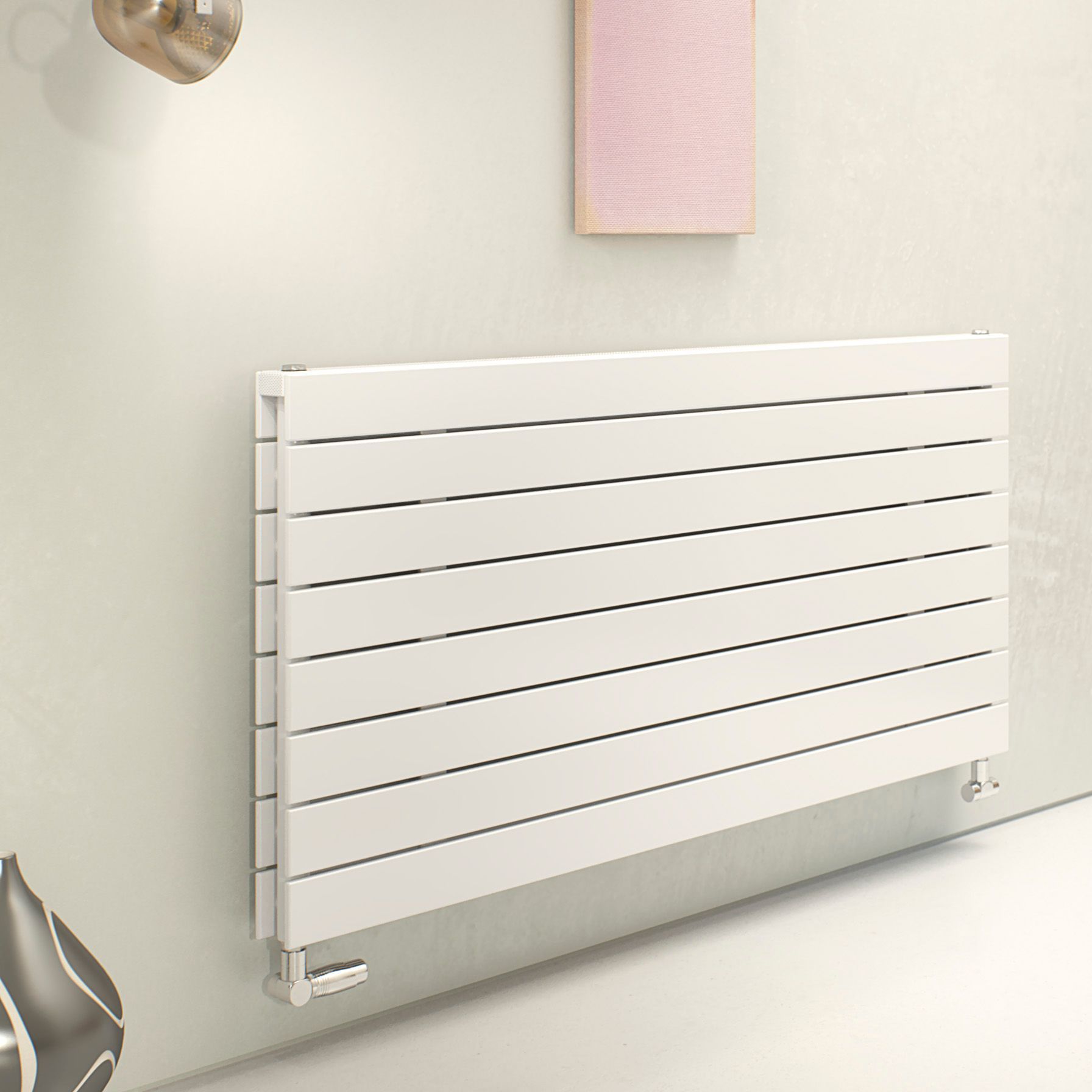 Ximax Vertirad Duplex Deluxe Horizontal Designer Radiator, White (W)900mm (H)600mm Price Comparisons | Compare The Build