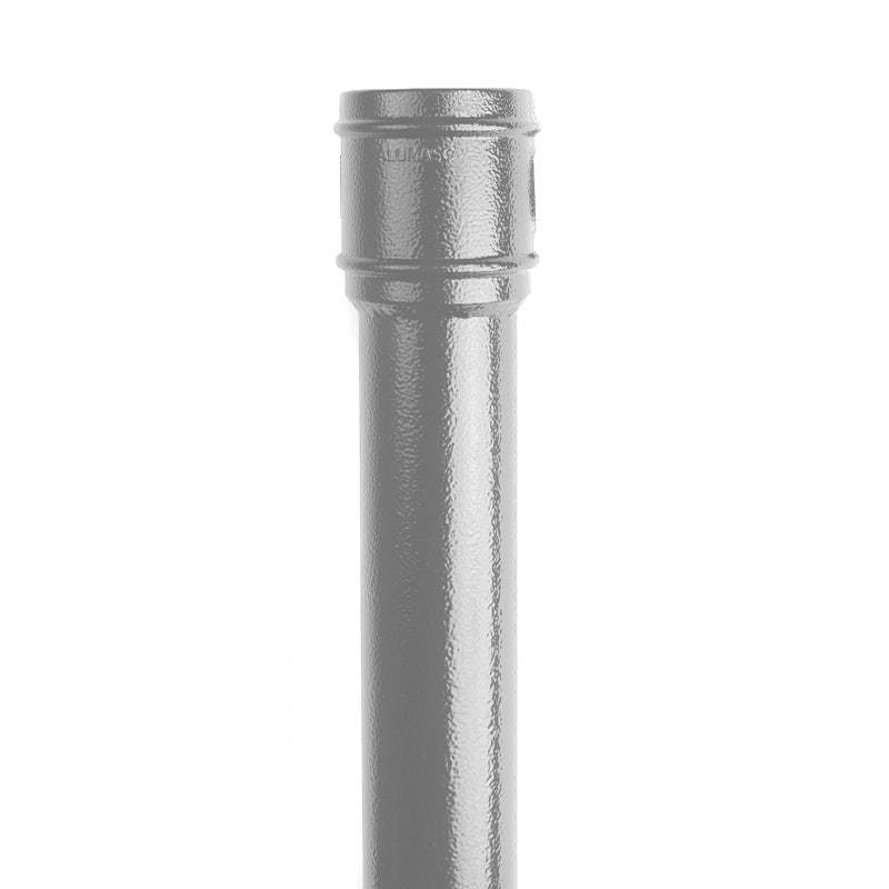 Aluminium Guttering Round Downpipe 63mm x 3m - Agate Grey Alumasc RW1/3M/NE/PPC/7038 Price Comparisons | Compare The Build