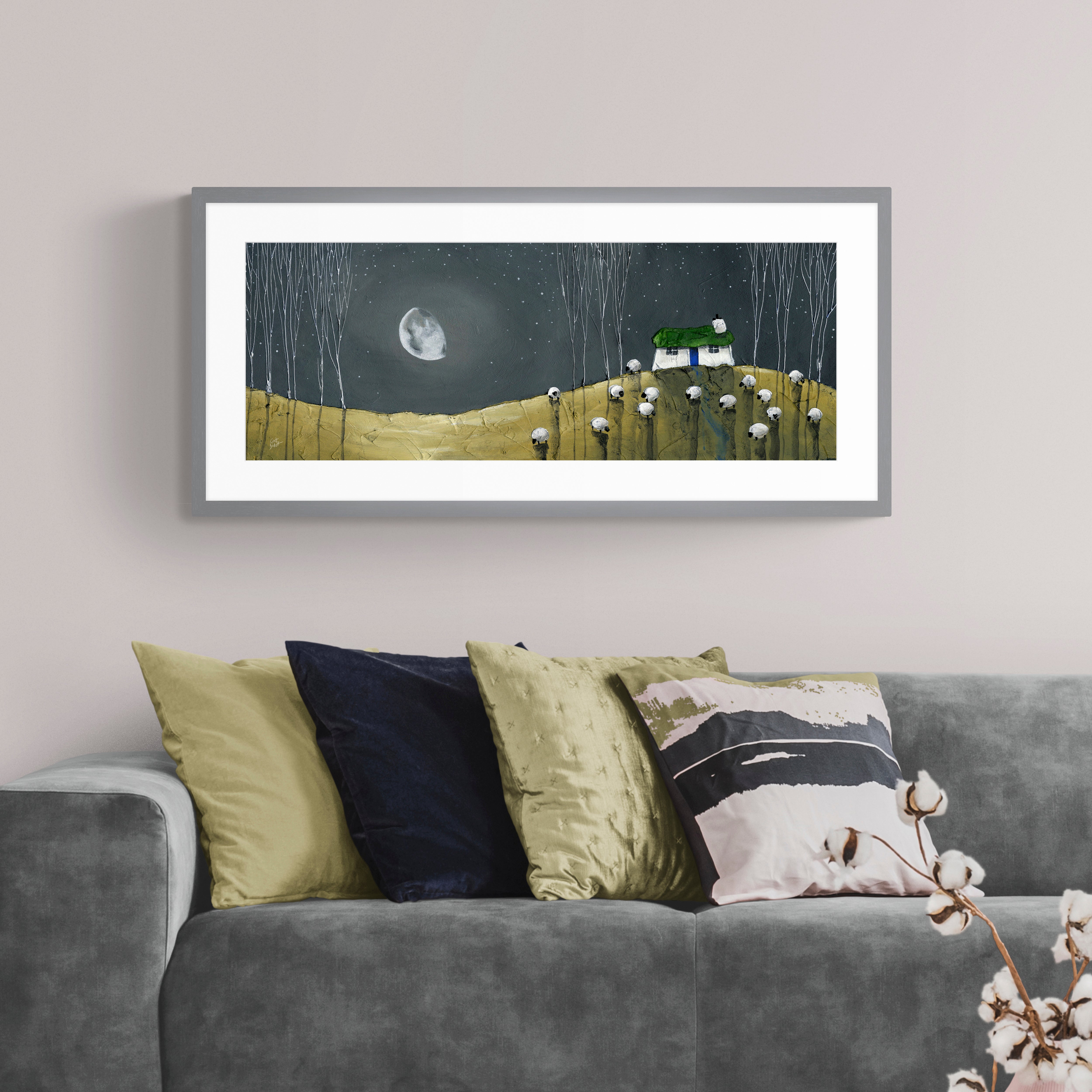 Among The Trees by Geoff Beckett Framed Print Green Price Comparisons | Compare The Build