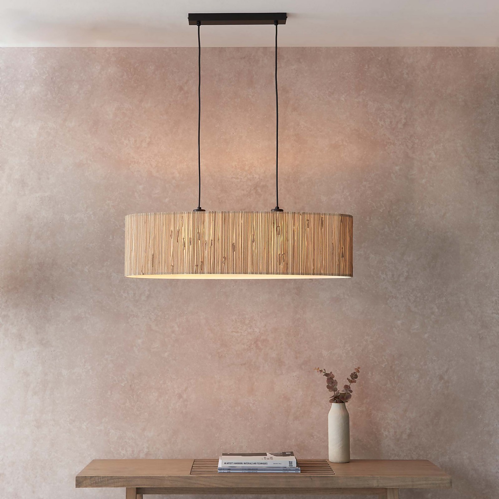 Caen Pendant Ceiling Light - natural Price Comparisons | Compare The Build