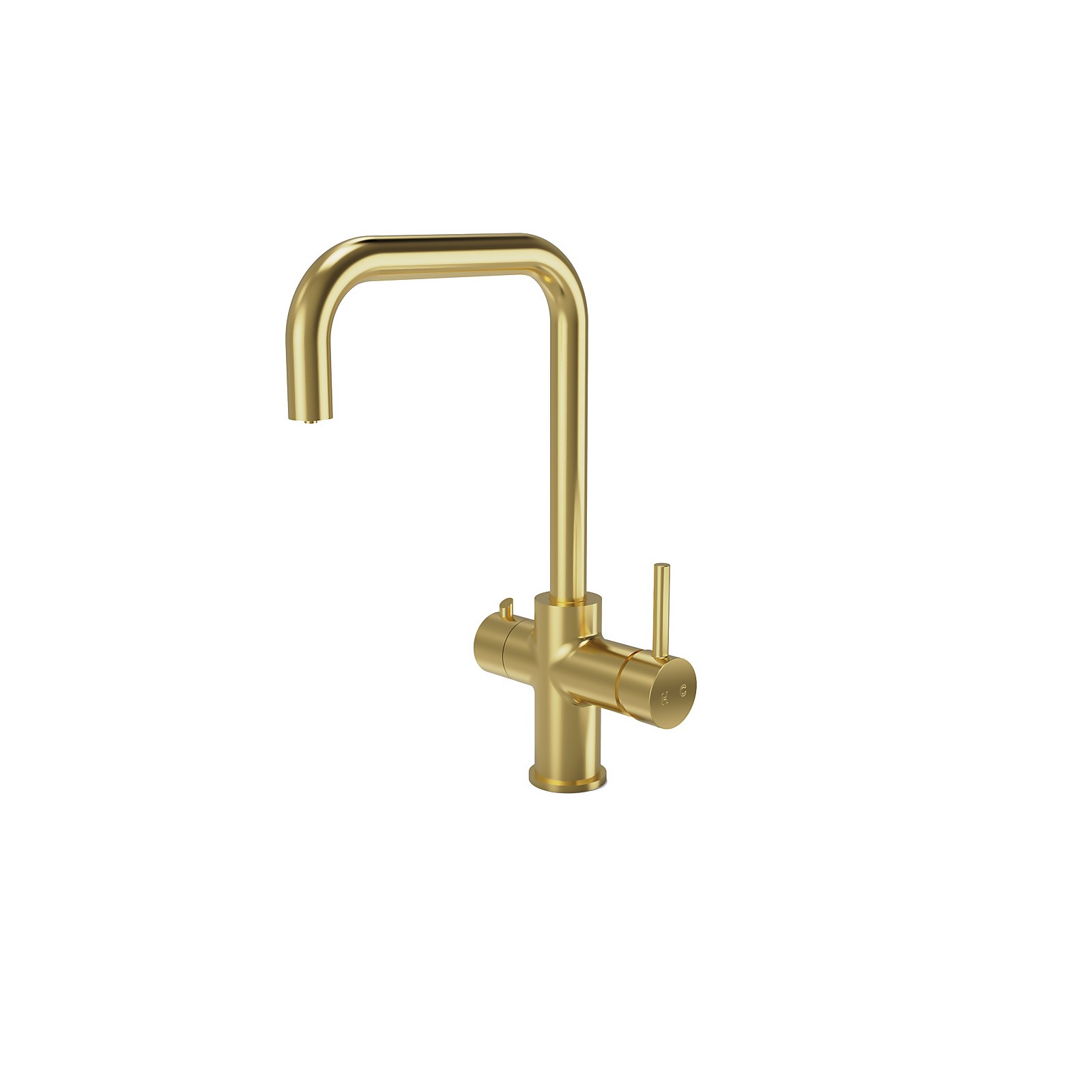 Kintra 4 in 1 Instant Hot Tap - Brushed Brass Price Comparisons | Compare The Build