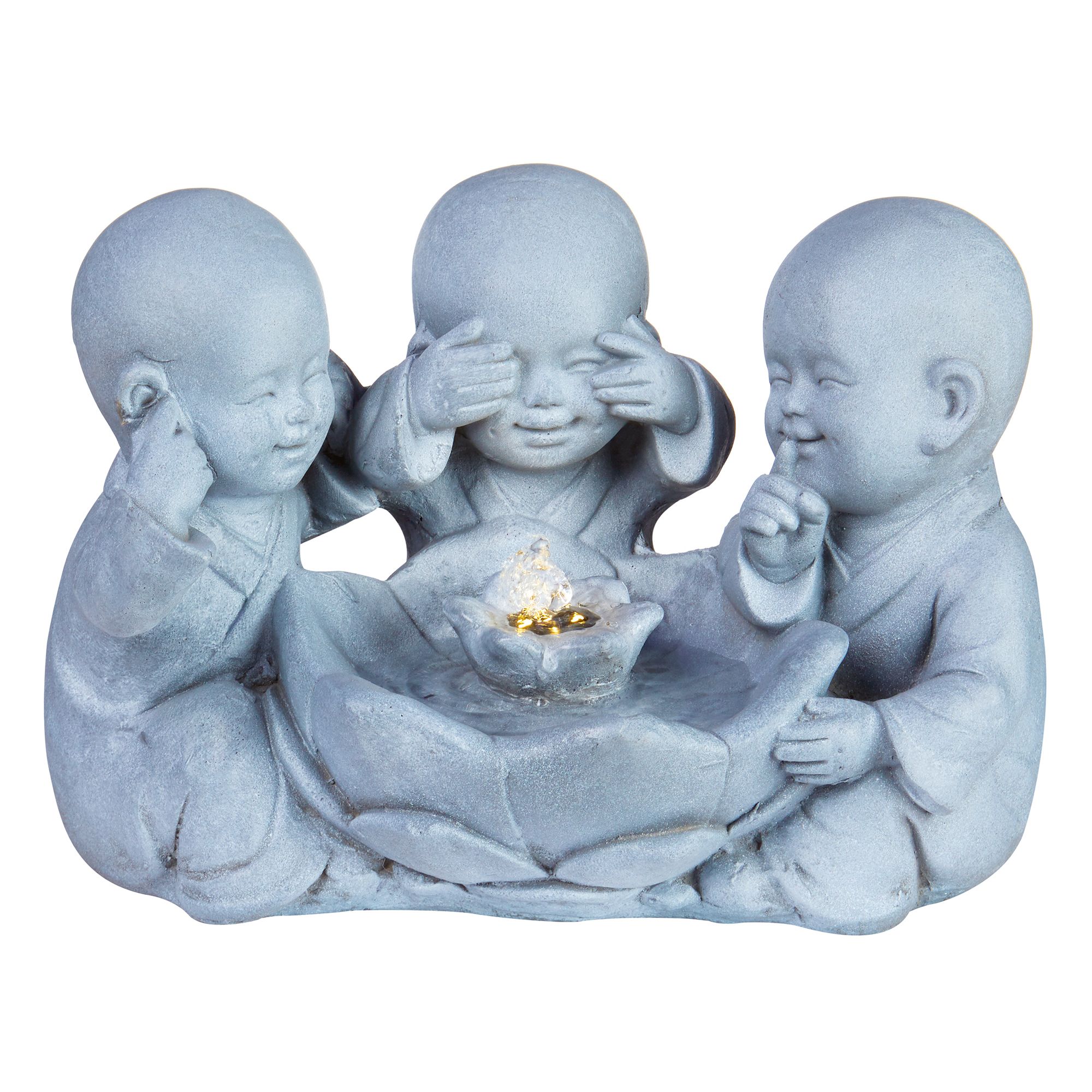 Mains-Powered Buddha Water Feature (H)28Cm Price Comparisons | Compare The Build