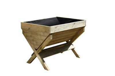 Blooma Wooden Trough 100Cm Price Comparisons | Compare The Build