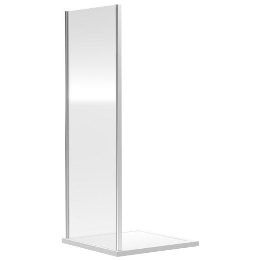 Luxura Side Panel 700mm - 6mm Chrome Price Comparisons | Compare The Build