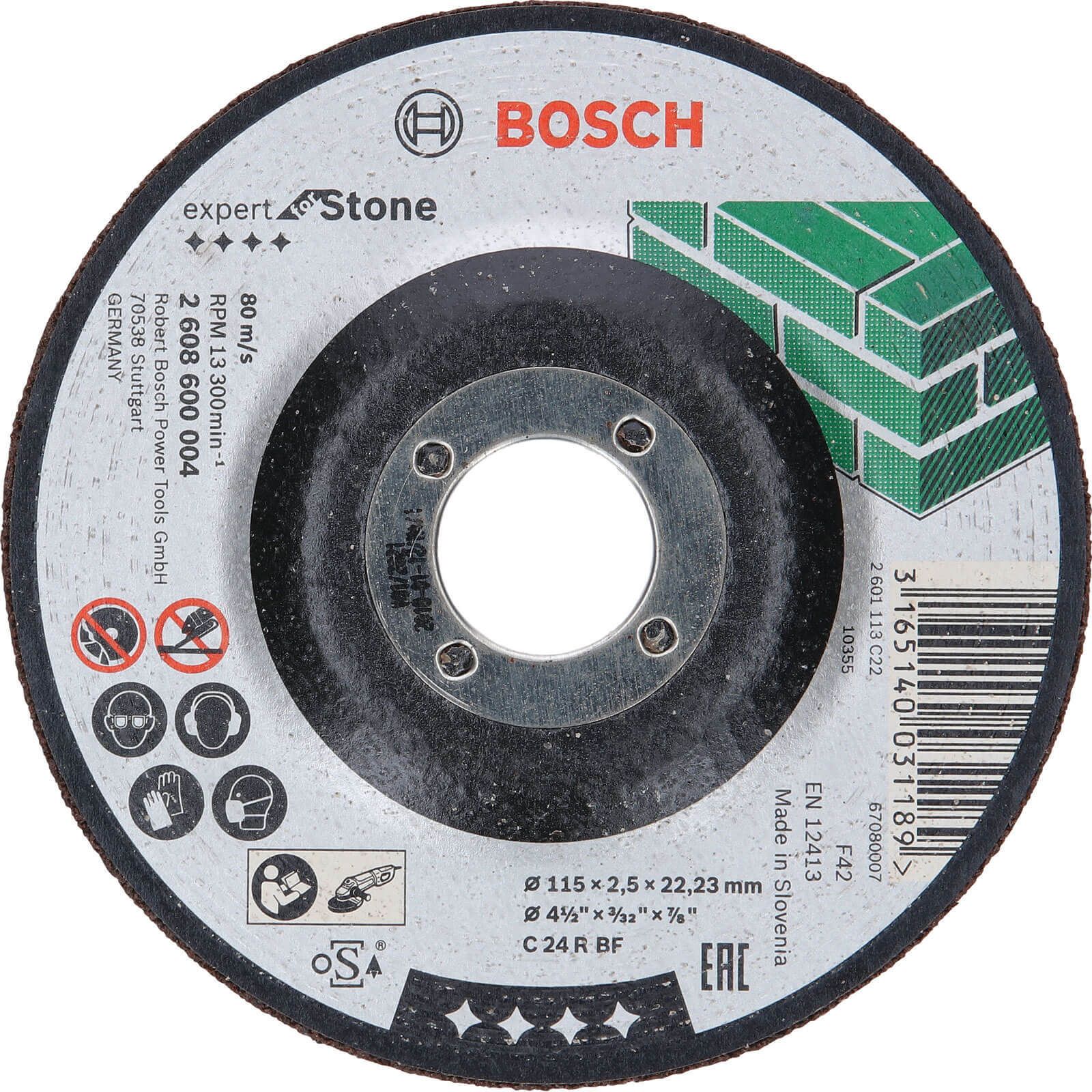 Bosch C24R BF Depressed Stone Cutting Disc 115mm | Compare The Build