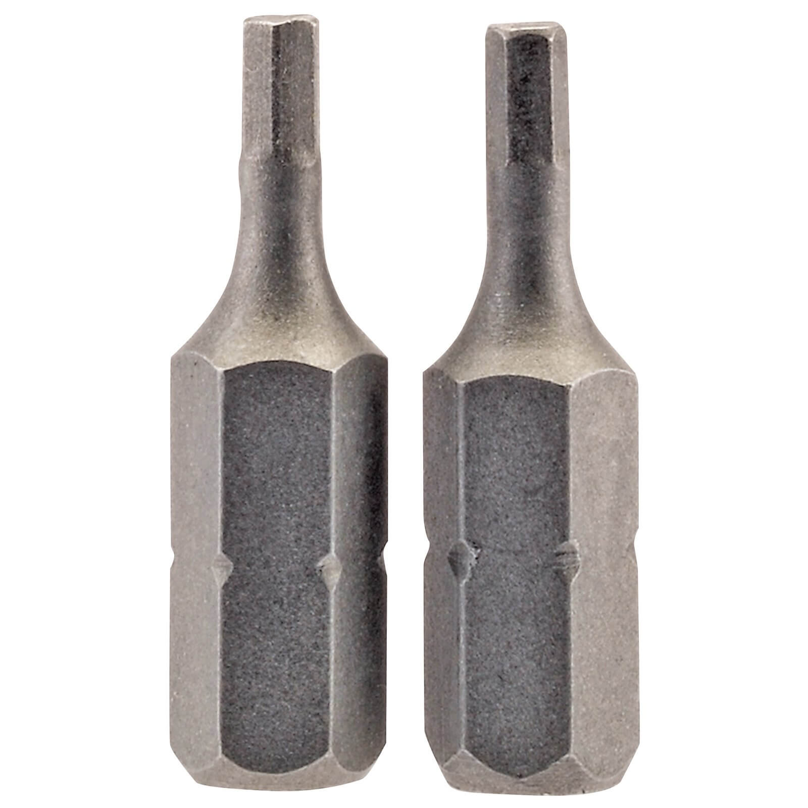 Draper Hex Screwdriver Bit Hex 2.5mm 25mm Pack of 2 Price Comparisons | Compare The Build