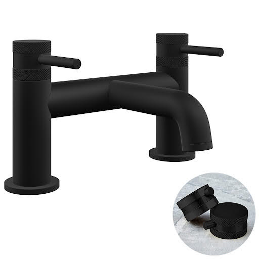 Merano Textured Bath Filler Tap - Black Price Comparisons | Compare The Build