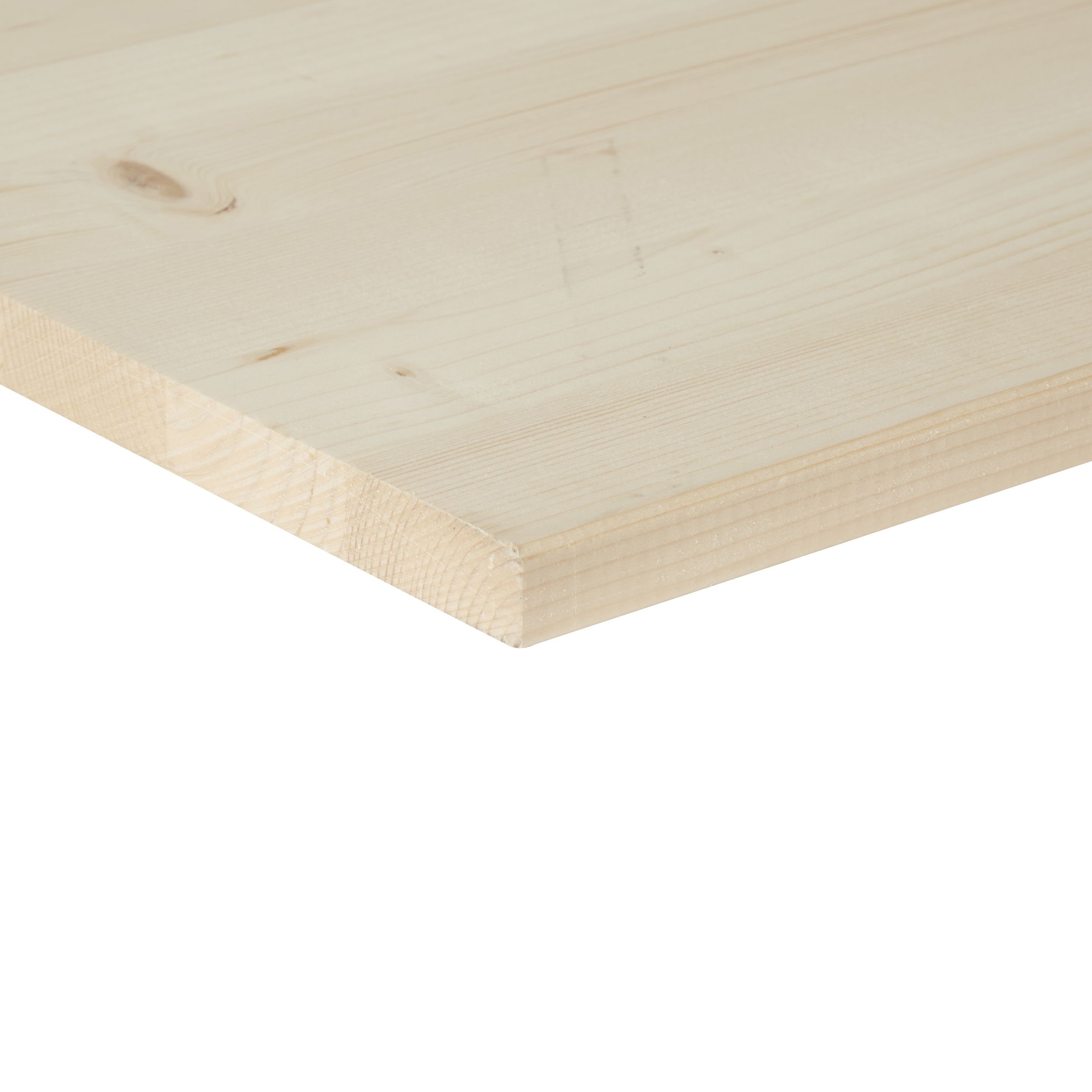 Square edge Knotty pine Furniture board, (L)1.2m (W)200mm (T)18mm Price Comparisons | Compare The Build