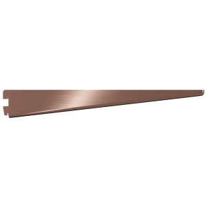 Twin Slot Antique Copper Shelf Bracket - 470mm Price Comparisons | Compare The Build