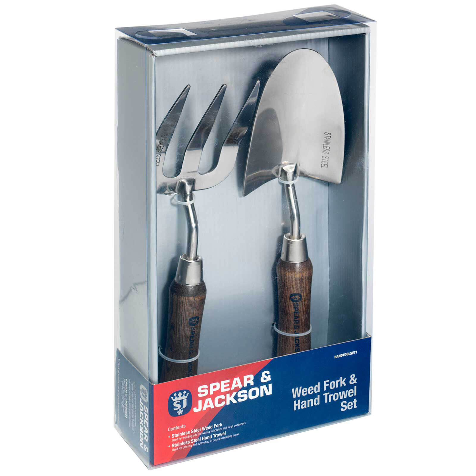 Spear and Jackson Stainless Steel Trowel and Fork Garden Tool Set | Compare The Build