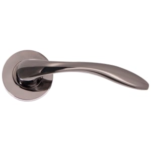 Venice Black Nickel Round Rose Door Handle - 1 Pair Price Comparisons | Compare The Build