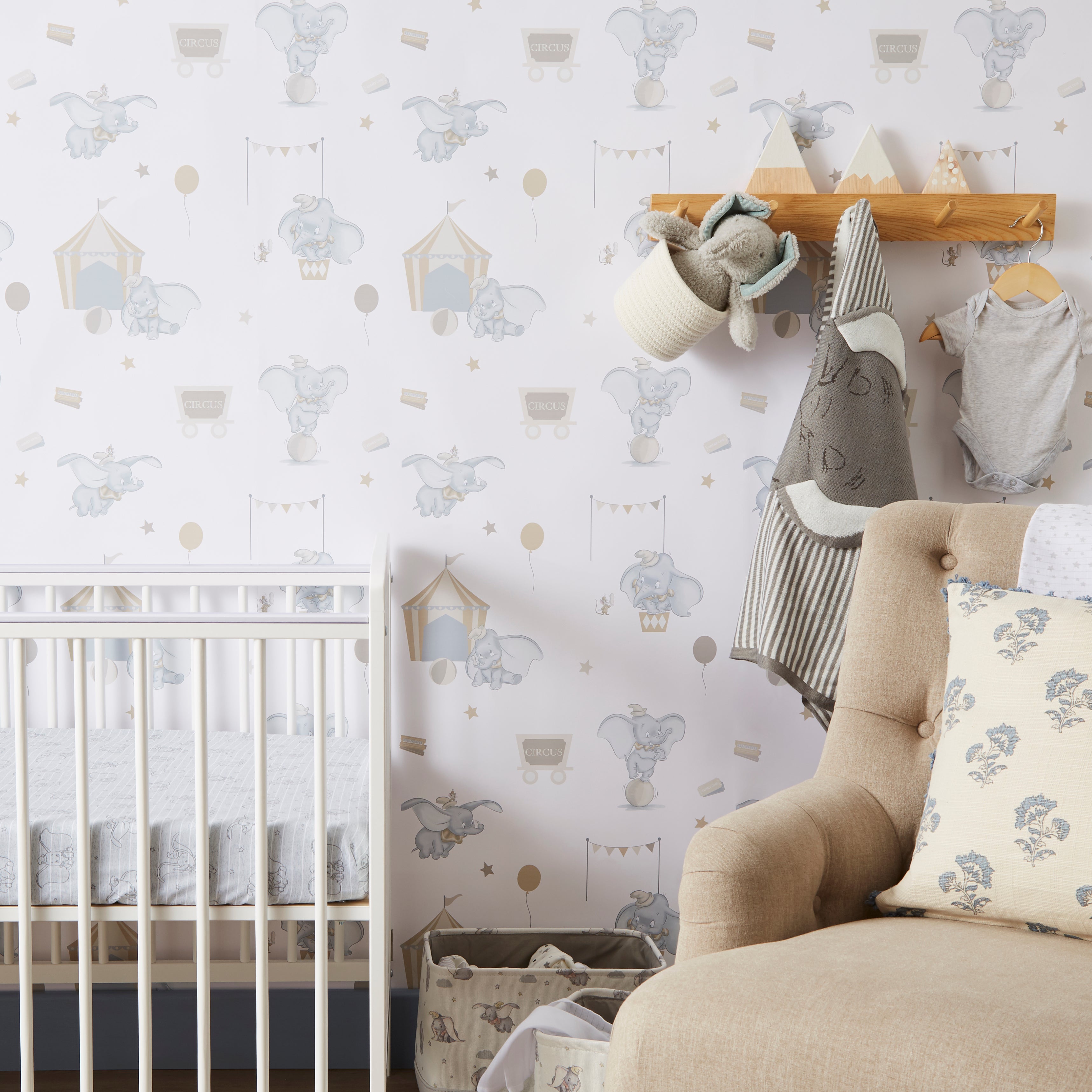 Disney Dumbo Vintage Wallpaper Natural Price Comparisons | Compare The Build