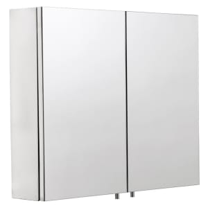 Croydex Finchley Double Door Bathroom Cabinet - 670 x 600mm | Compare The Build