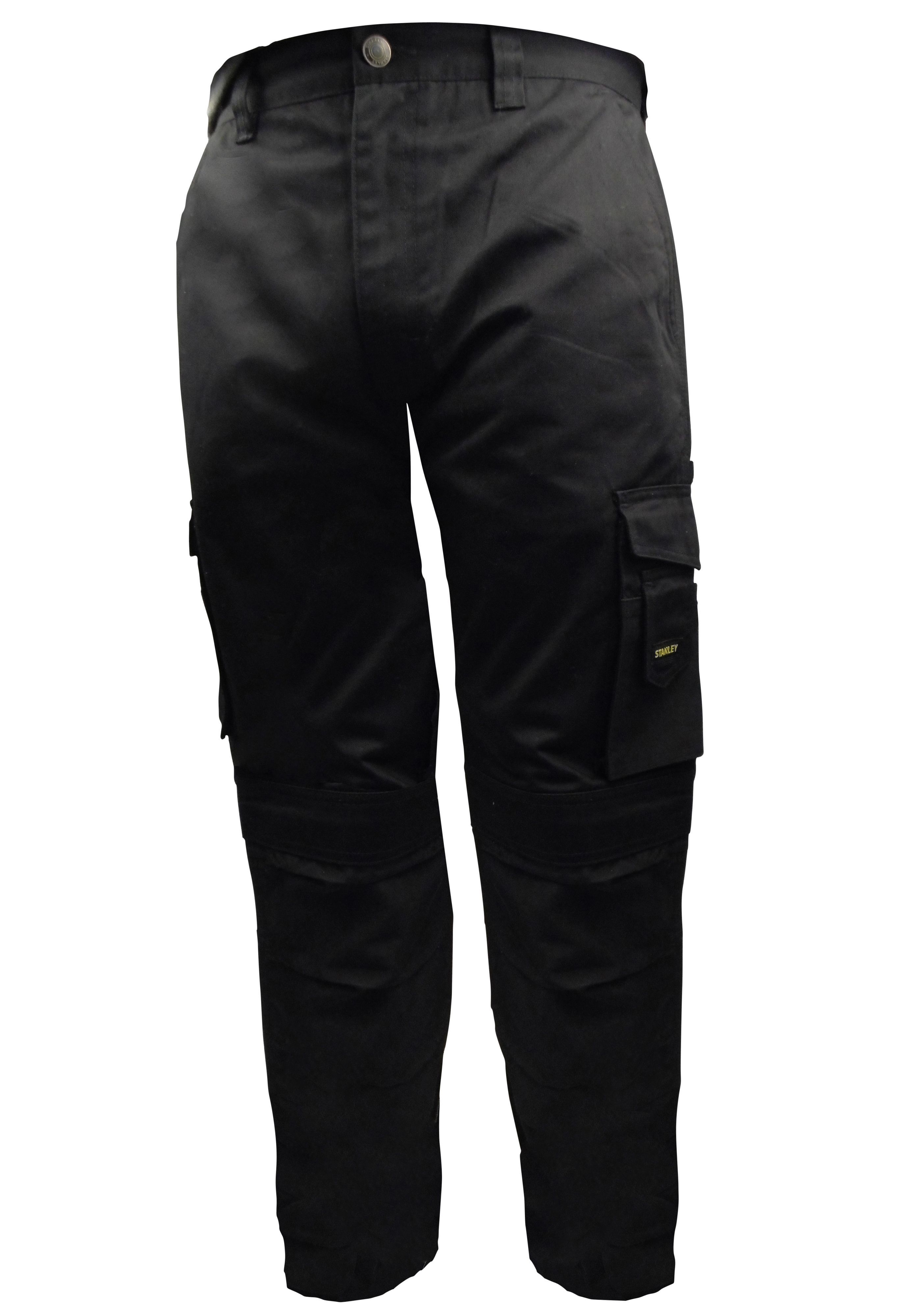 Stanley Phoenix Black Trousers, W30" L33" Price Comparisons | Compare The Build