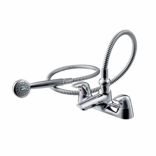 Ideal Standard Ceraplan Dual Control 2 Tap Hole Bath Shower Mixer with Shower Kit B7892AA Price Comparisons | Compare The Build