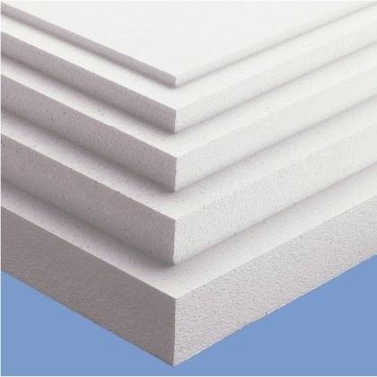 Polystyrene EPS 70 (2400mm x 1200mm x 50mm) (8' x 4') Pack of 12 (34.56m2) | Compare The Build