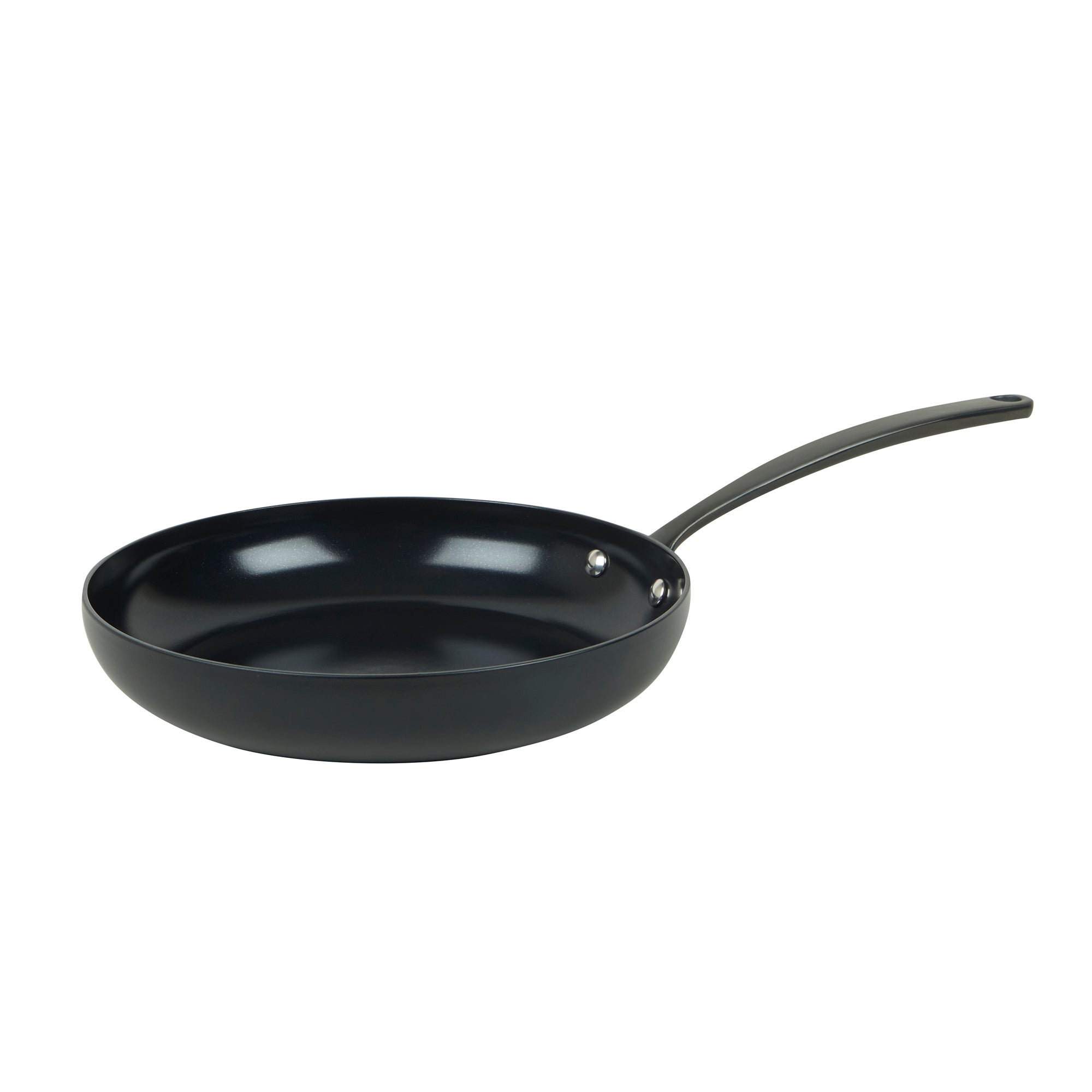 Elements Black Open Frying Pan 24cm Black Price Comparisons | Compare The Build