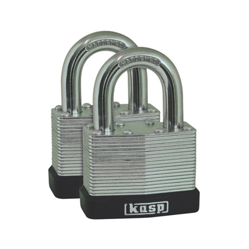 Kasp Laminated Steel Padlock - 50mm - Twin Price Comparisons | Compare The Build