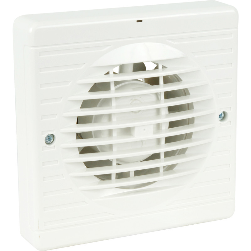 Airvent 100mm Part L Extractor Fan Standard in White ABS | Compare The Build