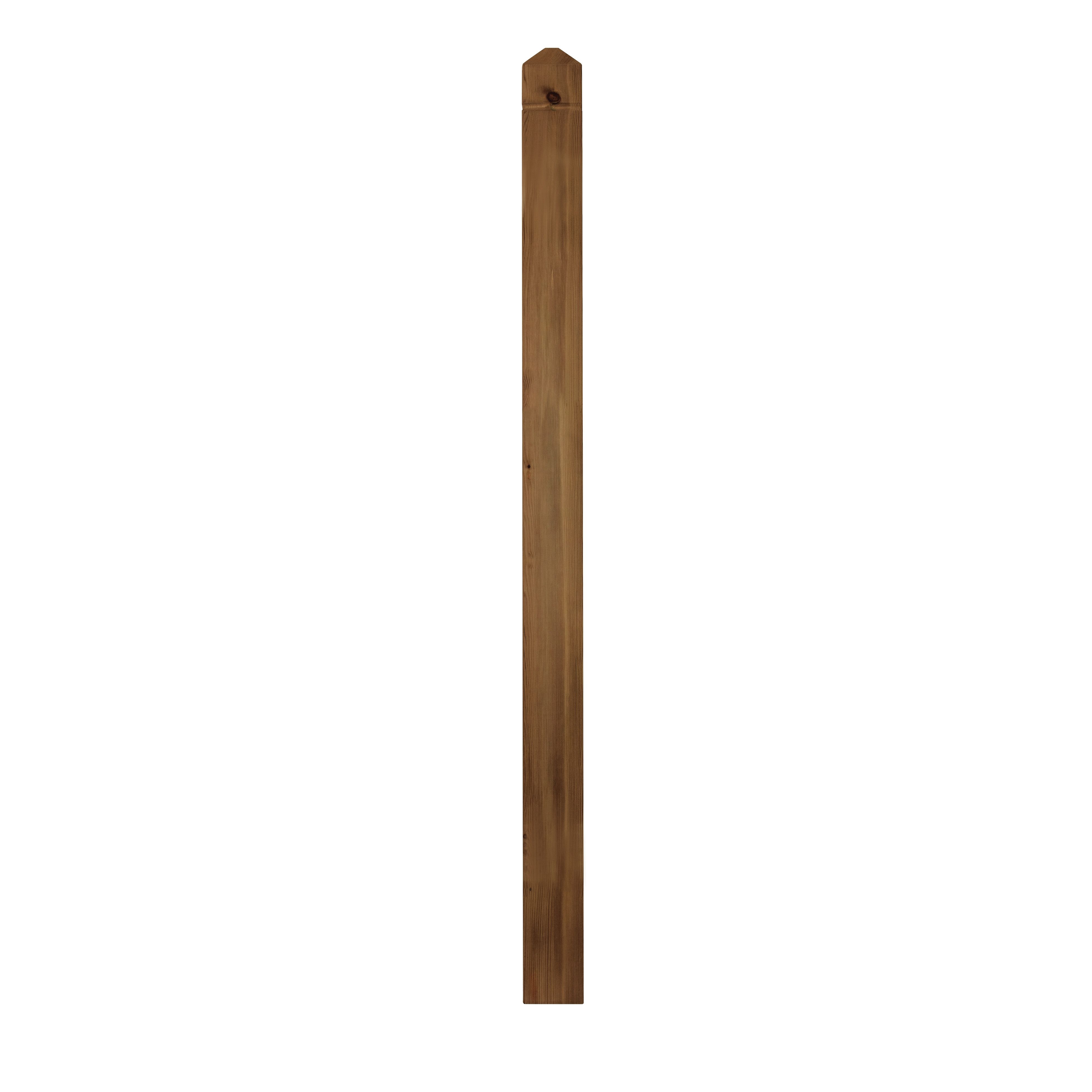 Richard Burbidge Redwood Modern Deck Post (H)1.2M (W)82mm (T)82mm | Compare The Build