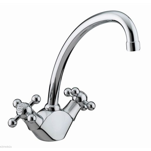 Bristan Regency Easyfit Kitchen Sink Mixer Chrome RG SNK EF C Price Comparisons | Compare The Build