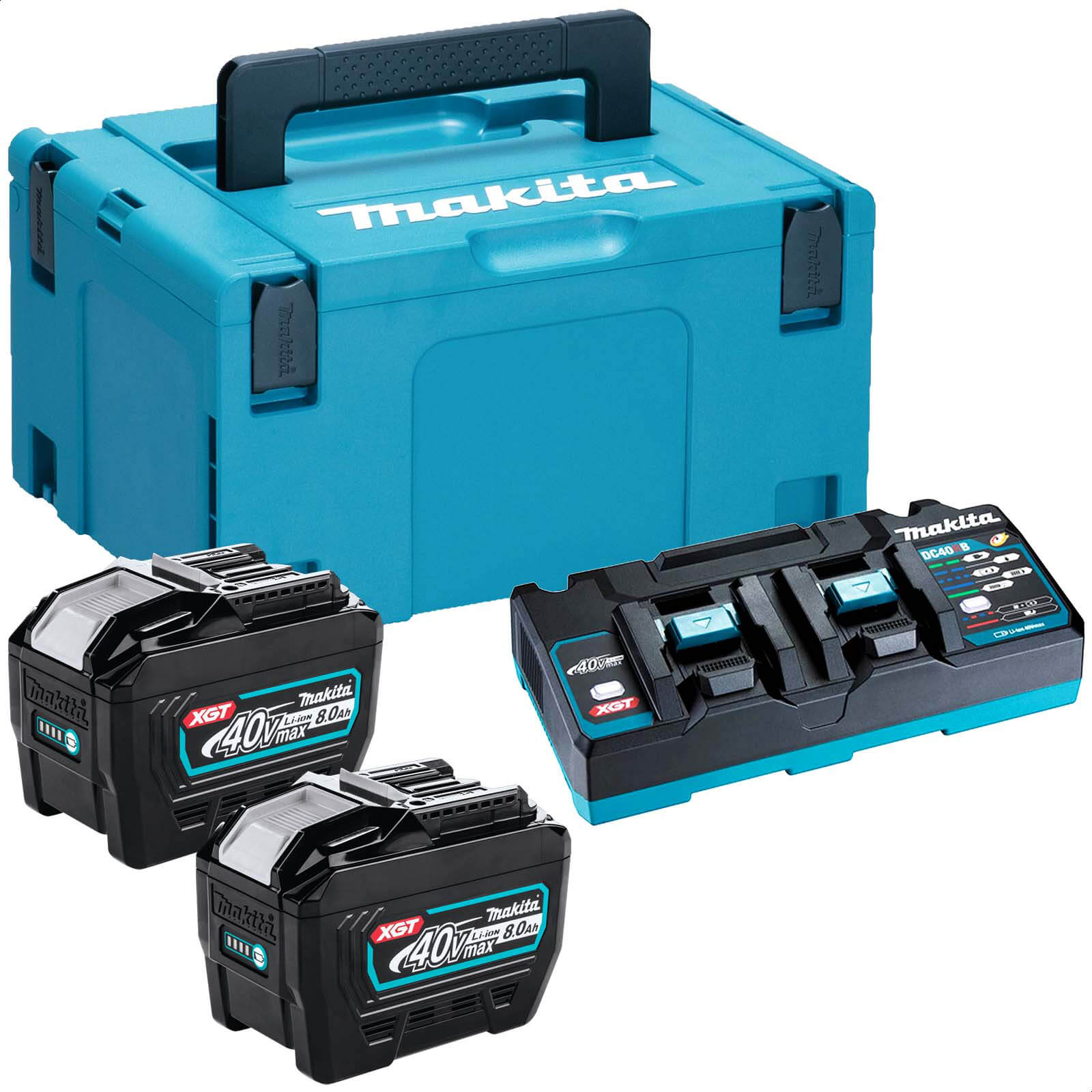 Makita 40v Max XGT Cordless 2 Battery 8ah and Charger Kit 8ah Price Comparisons | Compare The Build