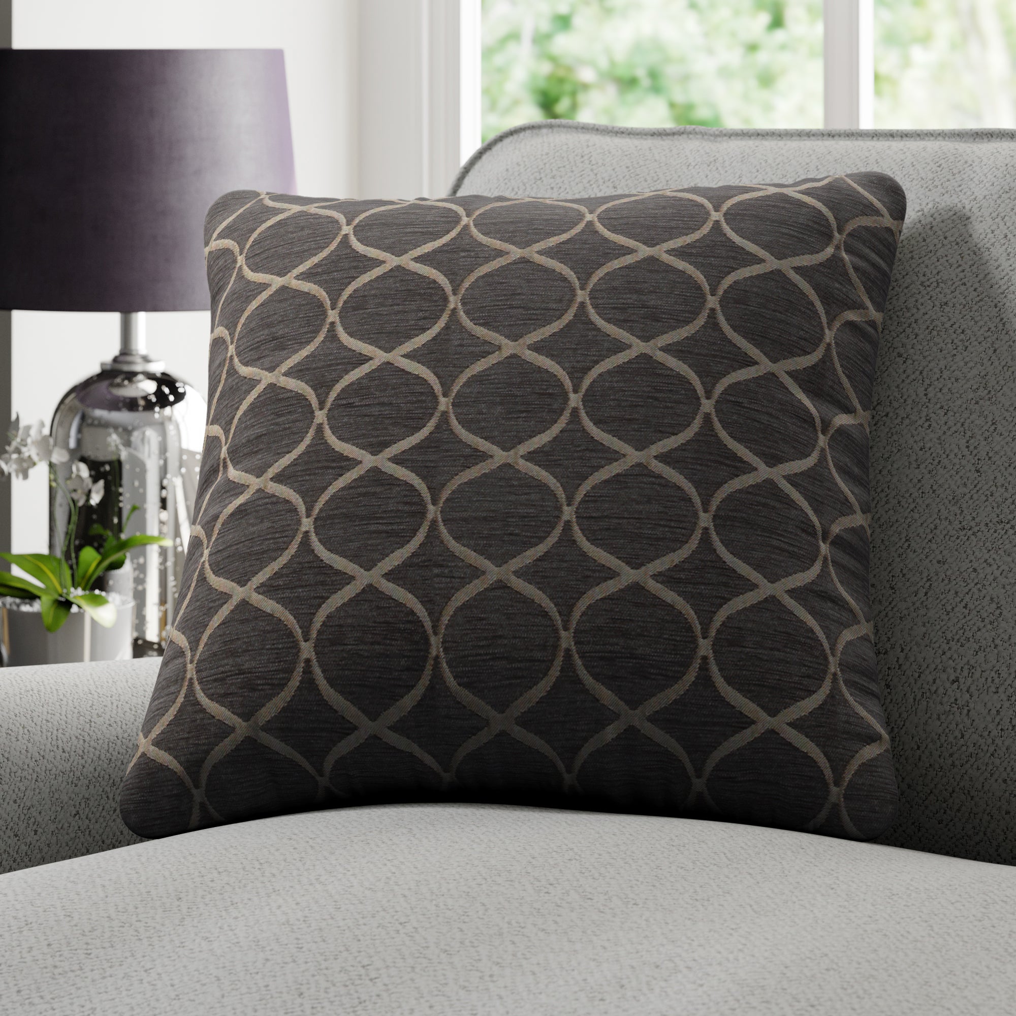 Trellis Made to Measure Cushion Cover Trellis Dove Price Comparisons | Compare The Build