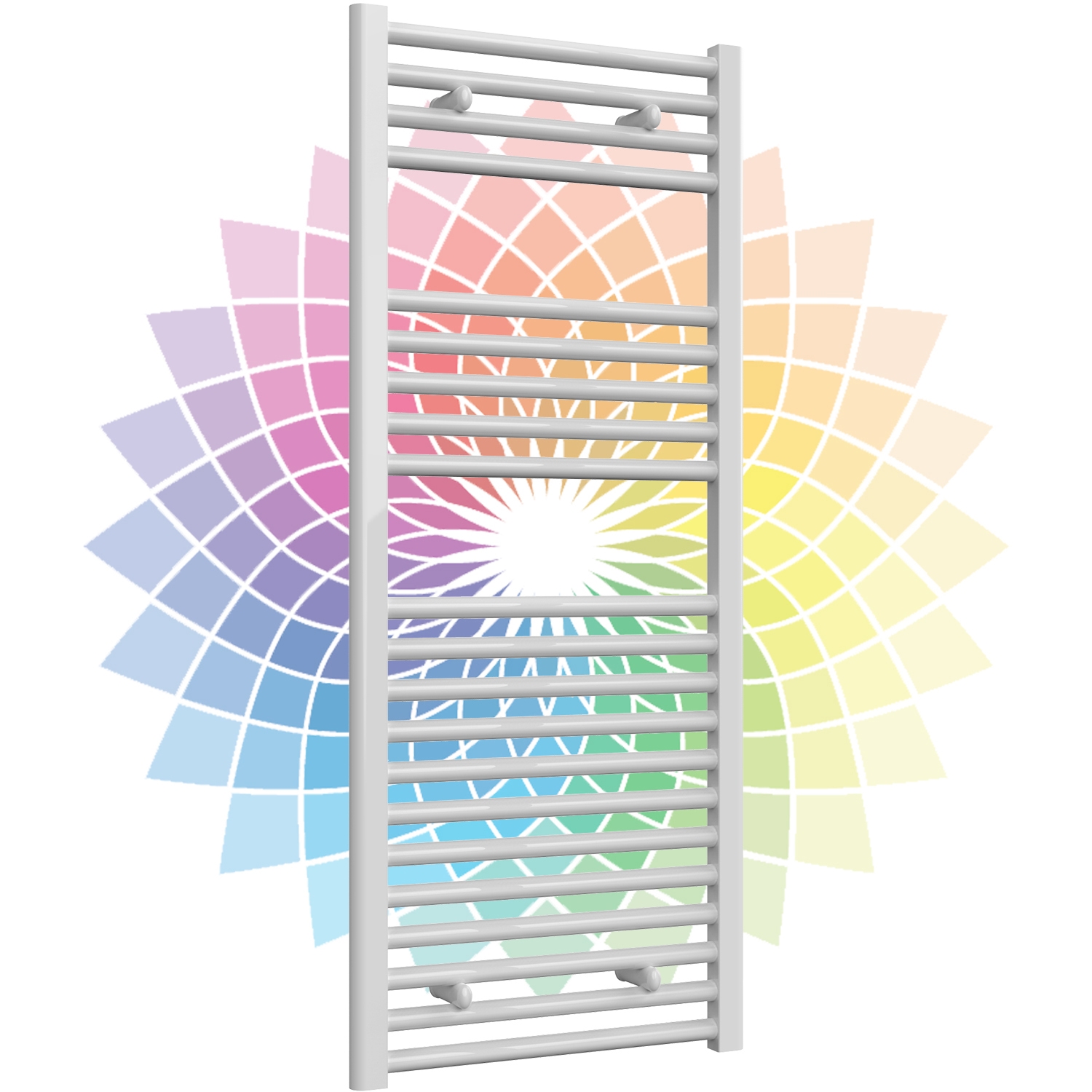 Reina Diva Ladder Rail - 25mm, Custom Colour Straight, 1200x500mm | Compare The Build