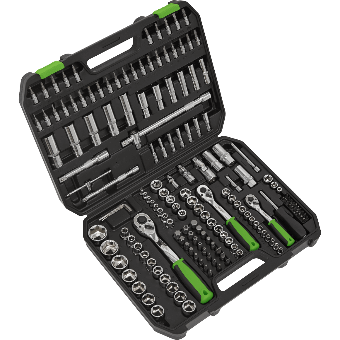 Siegen 171 Piece Combination Drive Socket and Screwdriver Bit Set Combination | Compare The Build